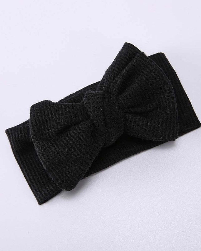 Infant Oversized Bow Hair Band - Plush Fashion Shop #