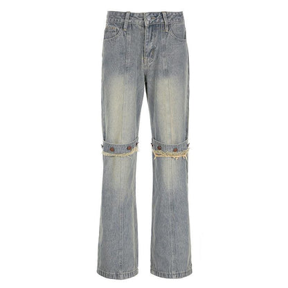 Women Baggy Wide Leg Denim Jeans