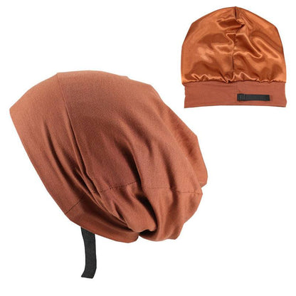 Hood Hats, Autumn Adjustable Satin Lined Hood Hats - Plush Fashion Shop #