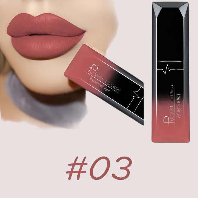 Makeup matte lip gloss lipstick - Plush Fashion Shop #