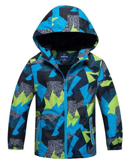 Boys' Fashion Casual Padded Windproof Jacket