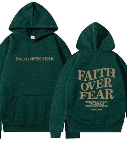 Faith Over Fear Men's And Women's Hoodies Sweater