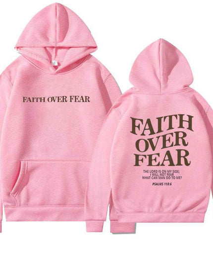 Faith Over Fear Men's And Women's Hoodies Sweater