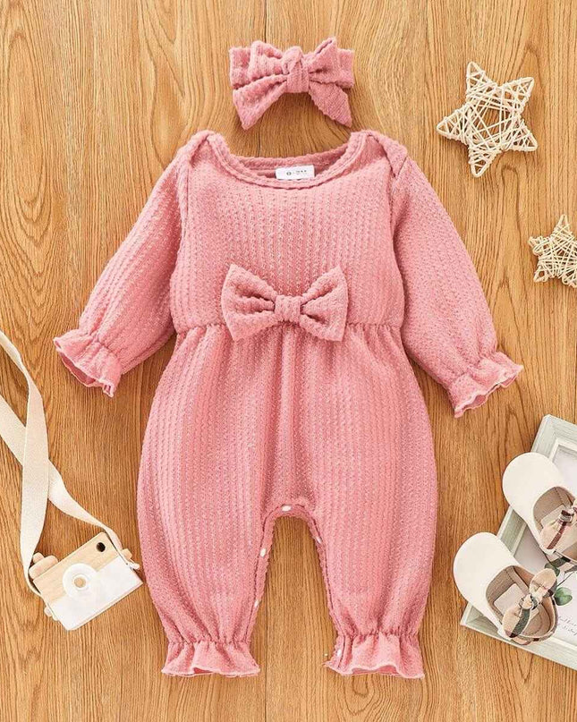 New Autumn Butterfly Long sleeve Infant romper - Plush Fashion Shop #