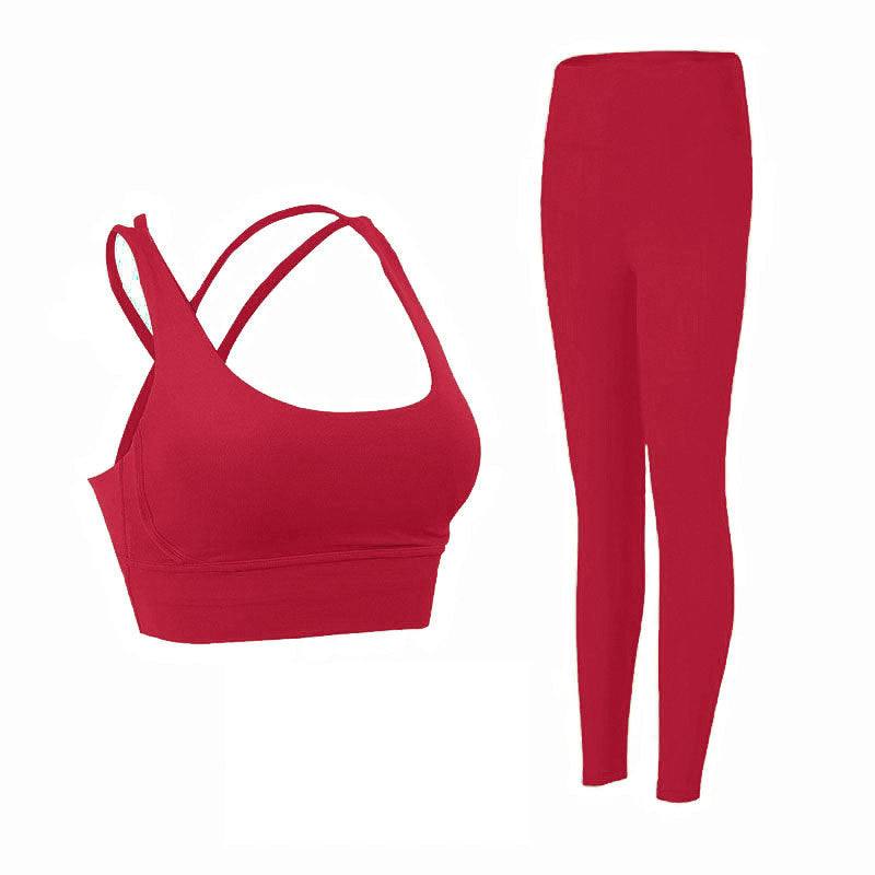 Plush Sports AccessoriesStay cool and stylish with our luxury guide plush sports accessories   two-piece Yoga Suit! The cross-backless bra and cropped pants come in Chinese red, Night Sea, Yoga wearPlush Fashions ShopPlush Fashion Shop