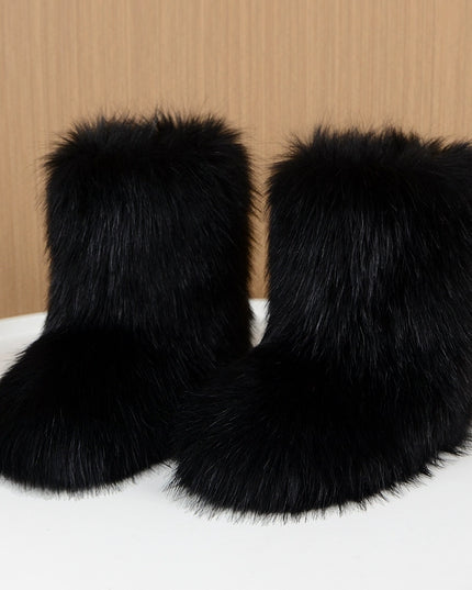 Ladies Fluffy 35cm  Sexy Y2g Boots