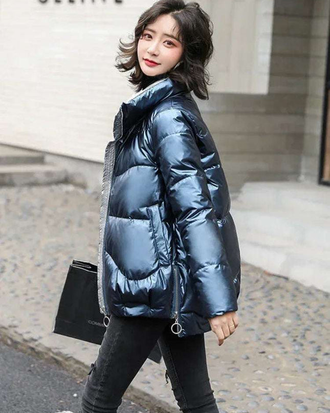 Women Winter Warm Bread Padded Casual Thick  Oversized Cotton Coat - Plush Fashion Shop #