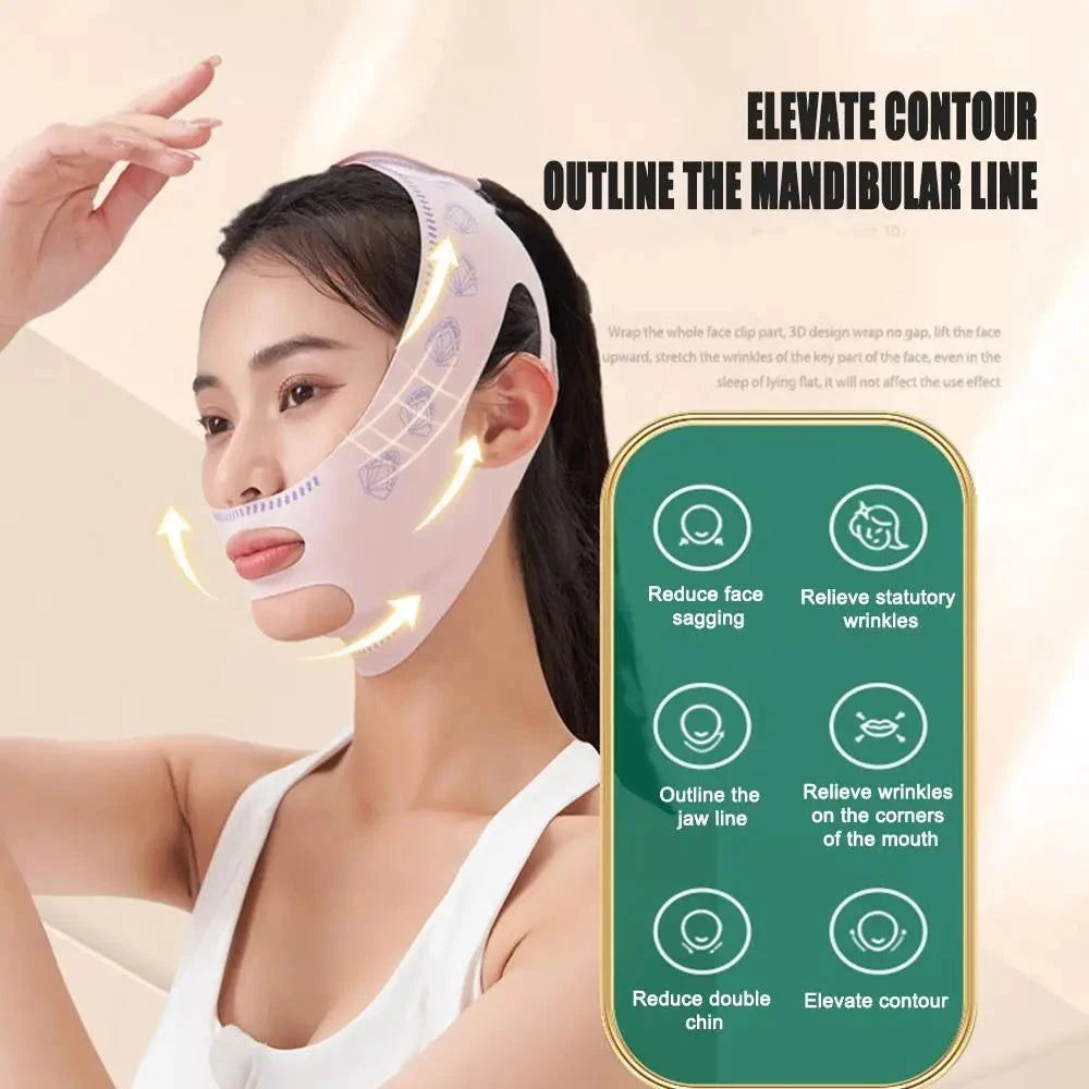 Women's Chin Cheek Slimming Bandage V Shaper V Line Lifting MaskEnhance your facial features and achieve a leaned and defined V-shaped face with the Women's Chin Cheek Slimming Bandage. This pink bandage gently lifts both chin anBeauty & HealthPlush Fashions ShopPlush Fashion Shop