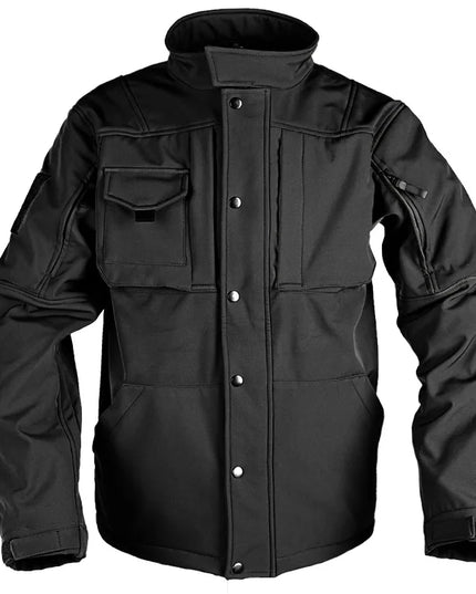 Tactical  Men's Military Soft Shell  Waterproof Windproof Fleece Warm  Multi-pocket Coats