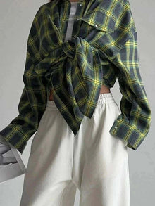  Winter Women Oversized Plaid Vintage Long Sleeve Loose Fit ShirtUnleash your inner fashionista with our  Winter Women Oversized Plaid Vintage Long Sleeve Loose Fit Shirt! Stay cozy and stylish with its loose fit and vintage plaidShirtPlush Fashions ShopPlush Fashion ShopAutumn Winter Women Oversized Plaid Vintage Long Sleeve Loose Fit Shirt