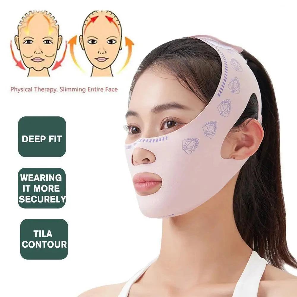 Women's Chin Cheek Slimming Bandage V Shaper V Line Lifting MaskEnhance your facial features and achieve a leaned and defined V-shaped face with the Women's Chin Cheek Slimming Bandage. This pink bandage gently lifts both chin anBeauty & HealthPlush Fashions ShopPlush Fashion Shop