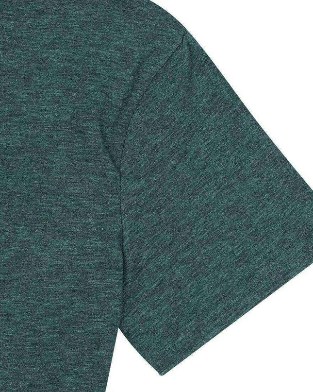 Women's His Grace Is Enough short sleeve tee in green fabric, showing texture and quality.