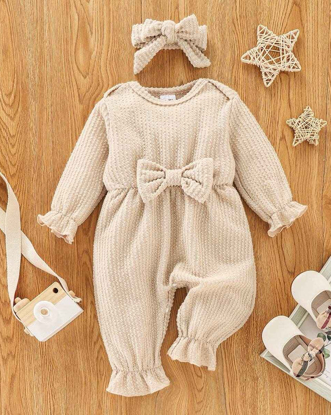 New Autumn Butterfly Long sleeve Infant romper