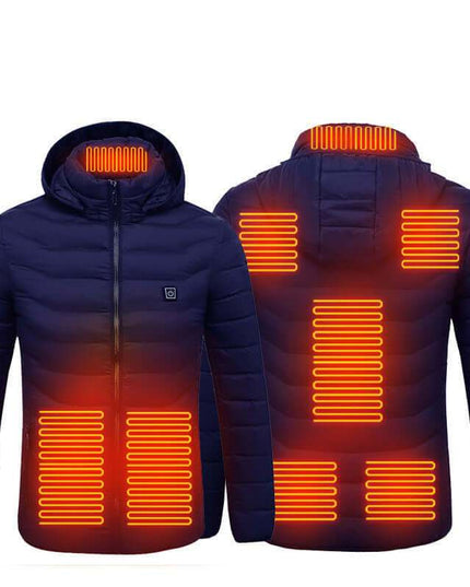 New Heated Coat USB Electric Thermal Winter Clothing - Plush Fashion Shop #