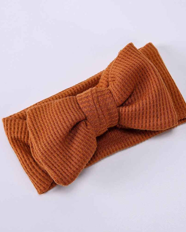 Infant Oversized Bow Hair Band - Plush Fashion Shop #