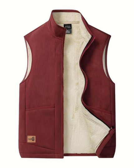 Men's Wool Winter Vest Thermal Vest - Plush Fashion Shop #