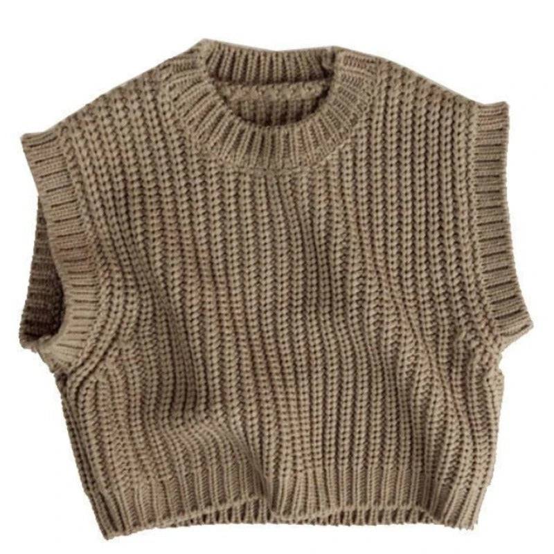 Children's Thick Stripe Pullover Sweater For Boys And Girls