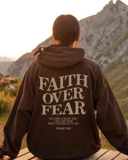 Faith Over Fear Men's And Women's Hoodies Sweater