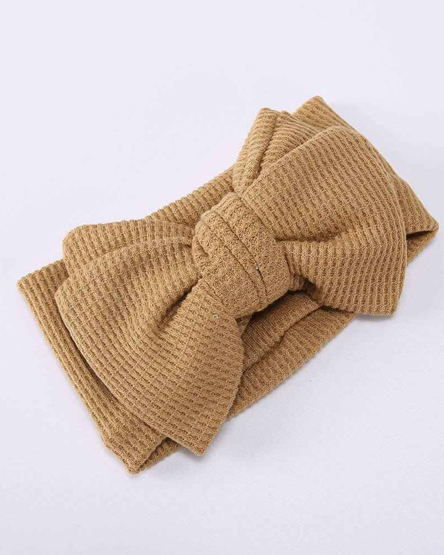 Infant Oversized Bow Hair Band - Plush Fashion Shop #