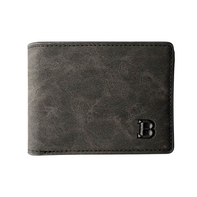 New Men Wallets Small Money Purses DesignThis sleek and stylish men's wallet is the perfect accessory for any man on the go. The compact design fits easily into pockets, while the solid color adds a touch oWalletPlush Fashions ShopPlush Fashion ShopMen Wallets Small Money Purses Design