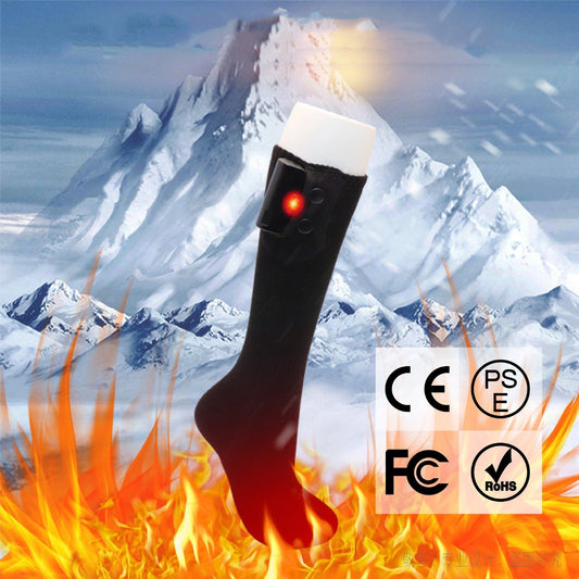 Heating Cotton Socks Feet Warmer Third Gear Fixed Temperature Full Foot - Plush Fashion Shop #