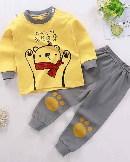 Boys And Girls Children's Cotton Children Pajamas