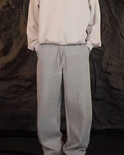 Men's Drawstring Straight-Leg Sweatpants