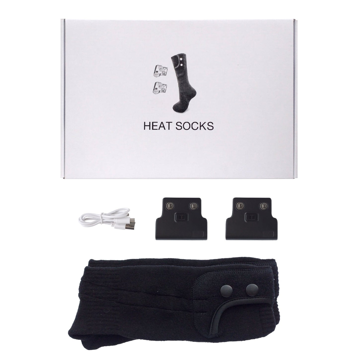 Heating Cotton Socks Feet Warmer Third Gear Fixed Temperature Full Foot - Plush Fashion Shop #