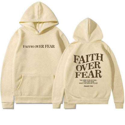 Faith Over Fear Men's And Women's Hoodies Sweater