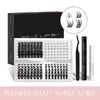 Veyesbeauty ONE MORE+ DIY 7D 20D Cluster Lashes Eyelashes Makeup Set.