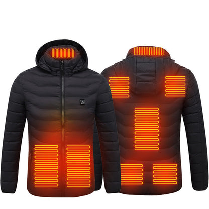 New Heated Coat USB Electric Thermal Winter Clothing