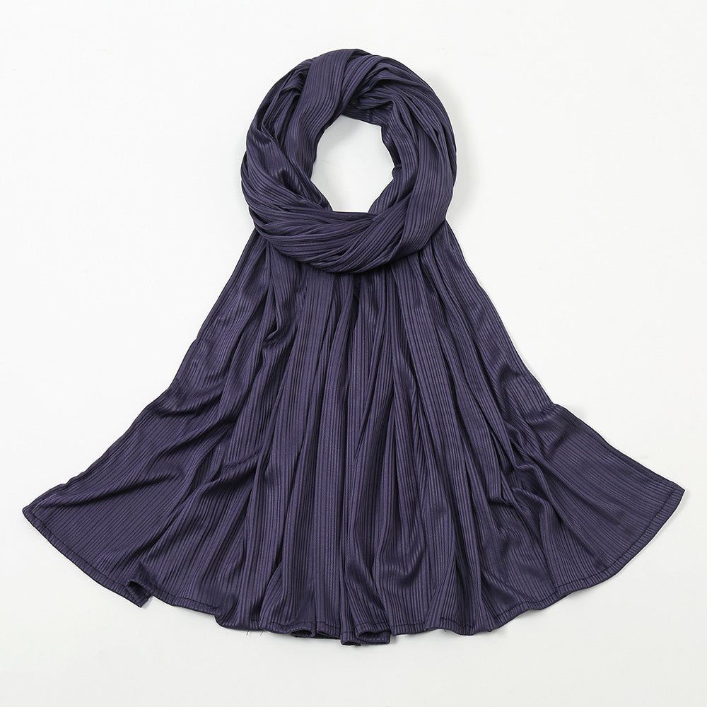 Women's Knitted Cotton Striped Solid Color ScarfElevate your style with our Women's Knitted Thread Cotton Scarf! Made from premium cotton, it comes in various solid colors, adding sophistication to any outfit. LigScarfPlush Fashions ShopPlush Fashion ShopKnitted Cotton Striped Solid Color Scarf