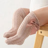 Baby Girls Long Bow SockWrap your little one's feet in soft cotton with our Baby Girls Long Bow Sock. These knee-highs feature a Spanish-inspired design with delicate lace detailing, perfecSocksPlush Fashions ShopPlush Fashion ShopBaby Girls Long Bow Sock