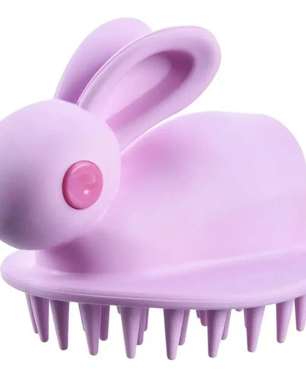 Silicone Shampoo Brush Head Scalp Massage Comb - Plush Fashion Shop #