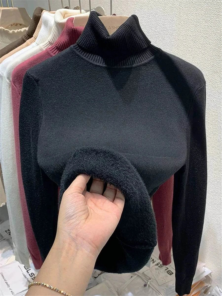 Women Elegant Thick Lined Warm SweaterIndulge in luxurious warmth with our Women Elegant Thick Lined Warm Sueter. Stay cozy and stylish with its elegant design and thick lining. Experience ultimate comfosweatersPlush Fashions ShopPlush Fashion ShopWomen Elegant Thick Lined Warm Sweater